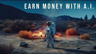 How to earn money without a camera on Wirestock using MidJourney A.I.