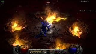 Diablo 2: Resurrected - Nightmare Mode Diablo Boss Fight (Solo Sorceress)