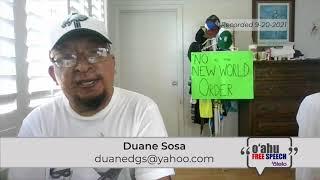 O‘ahu Free Speech | Duane Sosa 9-20-21