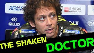 VALENTINO ROSSI's SHAKEN REACTION AFTER SURVIVE A HORROR 300KMH CRASH AUSTRIAN MOTOGP 2020 ACCIDENT