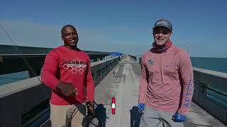 FROM THE BRIDGE! Meeting @Chadgonefishing to Fish The Bridges of The Florida Keys