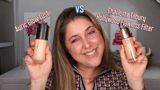 AURIC by Samantha Ravndahl Glow Lust VS Charlotte Tilbury Hollywood Flawless Filter!