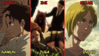 Part 2! 10 kematian Karakter Penting Dalam Attack on Titan! Sangat Tragis dan Berpengaruh!!