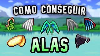  Como Conseguir Alas En  Terraria (Al Inicio y En El Hardmode) 