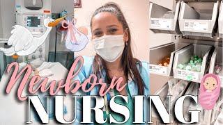 WHAT I DO AS A NEWBORN NURSE | Typical Day on the Labor and Delivery Unit | NEW GRADUATE NURSE 2022