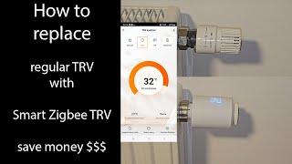 Replacing regular Thermostatic valves with Smart Zigbee valves (Tuya and HA Zigbee2mqtt)