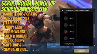 FULL TUTOR CARA SELALU WINSTREAK MOBILE LEGEND | SCRIPT RANK BOOSTER AUTO WINSTREAK MLBB