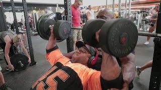 FULL CHEST WORKOUT - Shawn Flexatron Rhoden & Stanimal train with Psyco Fitness