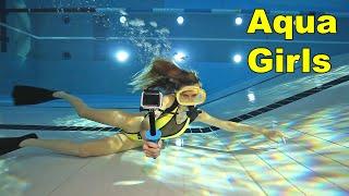 GoPro Scuba Diving Girl