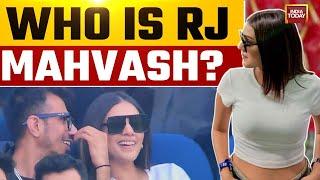 Mystery Girl Spotted with Yuzvendra Chahal – Who is She? | RJ Mahvash | ICC Champions Trophy