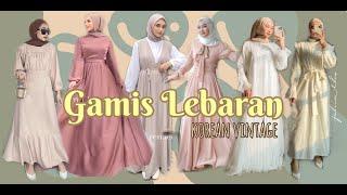 SHOPEE HAUL DRESS LEBARAN || Korean Vintage Dress