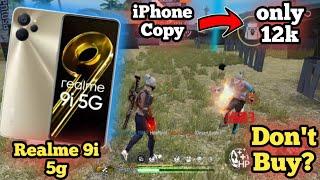 Realme 9i 5g Free Fire Test And Full Review iPhone Copy Phone  Best looking phone  Now only 12k