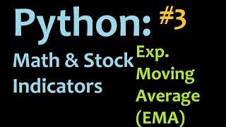Python: Exponential Moving Average (EMA) Mathematics and Stock Indicators
