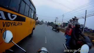 Leaving Pokhara, Nepal