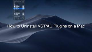 How to Uninstall VST/AU Plugins on a Mac