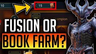 LEGENDARY TOME FARMING DURING FUSION! FUSION UPDATE DAY 6 FTP 2022 Day 123 | Raid: Shadow Legends