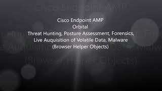 Cisco Endpoint AMP: Orbital Threat Hunting - Browser Helper Objects Monitoring