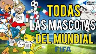 TODAS Las Mascotas del Mundial 1966-2022