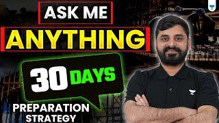  GATE 2025 | Ask Me Anything | 30 Days Preparation Strategy 