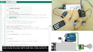 Arduino Stepper Motor with IR Remote