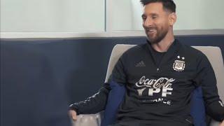 Ezequiel Lavezzi #22 entrevista a Leo Messi #10 