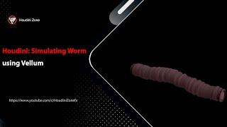 Houdini Tutorial: Simulating Worms with Vellum | Houdini Zone |