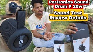 Portronics sound drum p | Full test and unboxing