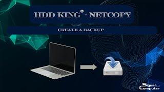 Local backup as an image with HDD King ® - NetCopy