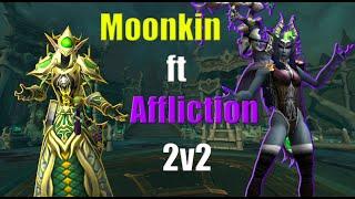 GLADIATOR MOONKIN ft AFFLICTION WARLOCK️2v2 NA - Dragonflight 10.2.7