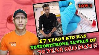 17-yr Kid has Testosterone Levels of a 70-yr Old Man | Reacting to TG TALKS