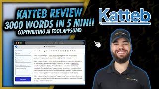 Katteb Review & Guide  AI Copywriter & Fact Checker 3000 Words In 5 Minutes AppSumo Josh Pocock