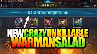 *NEW* INSANE UNKILLABLE 4 ALL AFFINITIES!! WARCASTER & MANEATER ONE KEY UNM CLAN BOSS GUIDE RAID