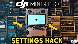 DJI Mini 4 Pro SETTINGS CHEAT SHEETS - DJI RC 2