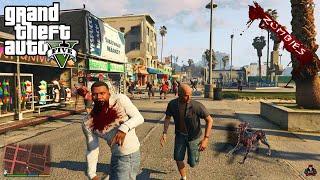 GTA 5 - Los Santos City Becomes Zombie Land | GTA 5 MODS