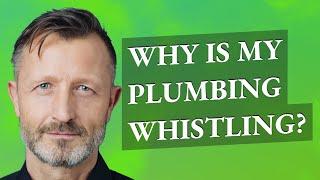 Why is my plumbing whistling?