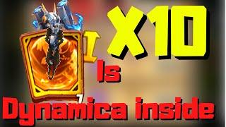 Epic Hero Card Opening | Will Dynamica Drop | 10 Cards | Castle Clash