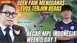 ADA APA DENGAN EVOS ?? MENTALNYA LEMAH ?? RECAP MPL INDONESIA WEEK 5 DAY 1!! #kelaskb