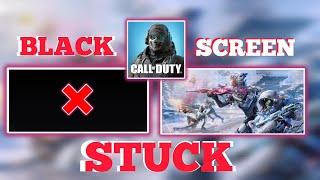How To Fix Call Of Duty Black screen Problem on android | Fix COD Stuck issues
