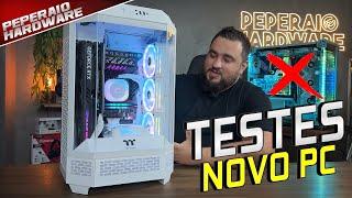 PC para TV 4K sem custar um RIM! Testes do meu NOVO PC Gamer da sala!