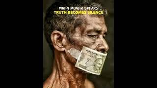 when money speaks truth becomes silence ...#Khairul creation mix...