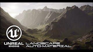 Tutorial: UE4 Auto Landscape Master Material - Setup - Part 1