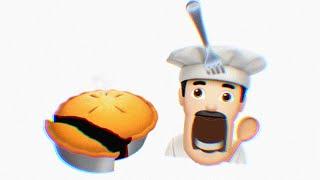 Terrible kitchen with emoji . Emoji food  | horror story