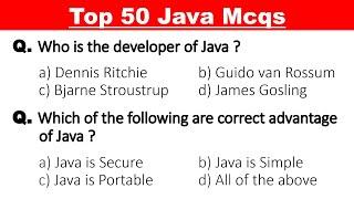 Java Programming MCQ | Java mcq questions and answers