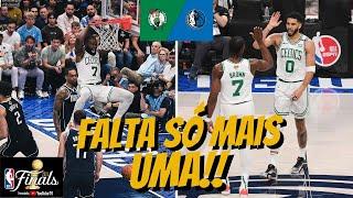 Celtics evita COLAPSO e fica a UMA VITÓRIA do título !! / Celtics vs Mavs (Análise)