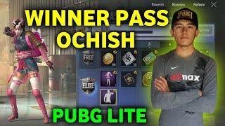 WINNER PASS OCHISH // PUBG LITE // Kiber Gaming