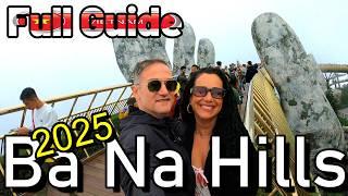 DA NANG, VIETNAM - What To Expect at BA NA HILLS - Golden Bridge - 2025