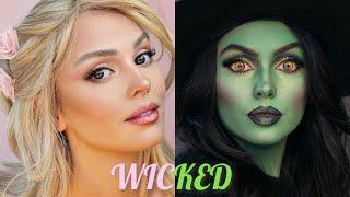 WICKED MAKEUP Ariana Grande’s GLINDA & YASSified ELPHABA🫦