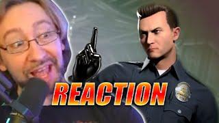 MAX REACTS: T-1000 Full Reveal - Mortal Kombat 1