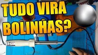 Não Consigo Estanhar Nada, Estanho Vira Bolinhas (Como Estanhar o Ferro de Solda Corretamente)