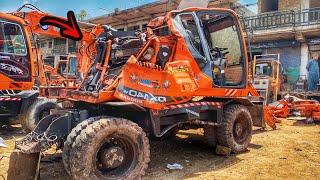 Damaged Excavator Repairing Process | How To Repair Excavator By Pakistani Mechanics